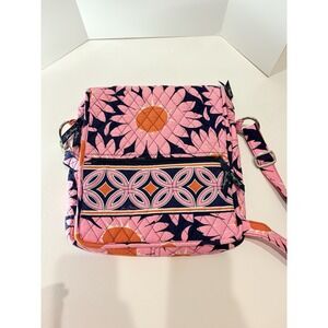 Vera Bradley Loves Me Flap Over‎ Crossbody Shoulder Bag Tote Purse